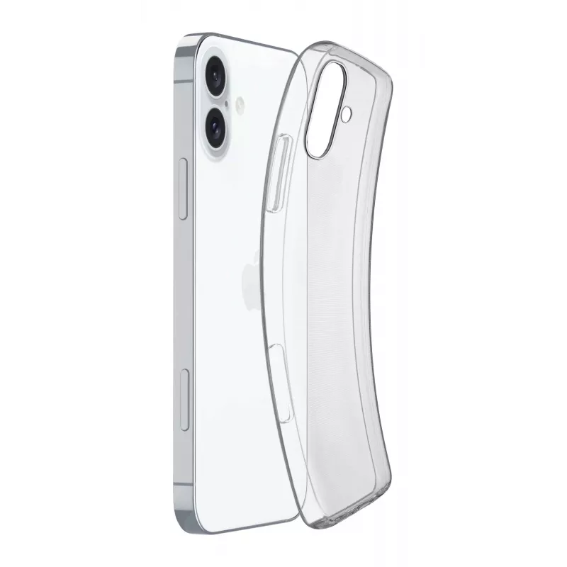 Etui Cellularline FINECIPH16T przezroczyste na iPhone 16 15,5 cm