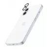 Osłona obiektywu aparatu Cellularline - iPhone 16 Ochrona przezroczysta, odporna na zarysowania i wstrząsy