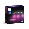 Philips Hue biały and colour ambience zestaw 3 szt. punktowy wpuszczany Centura