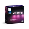 Philips Hue biały and colour ambience 3-pak Centura wpuszczany reflektor