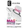 Cellularline Mag Adapter Samoprzylepny pierścień magnetyczny do smartfonów, umożliwiający korzystanie z ekosystemu MagSafe