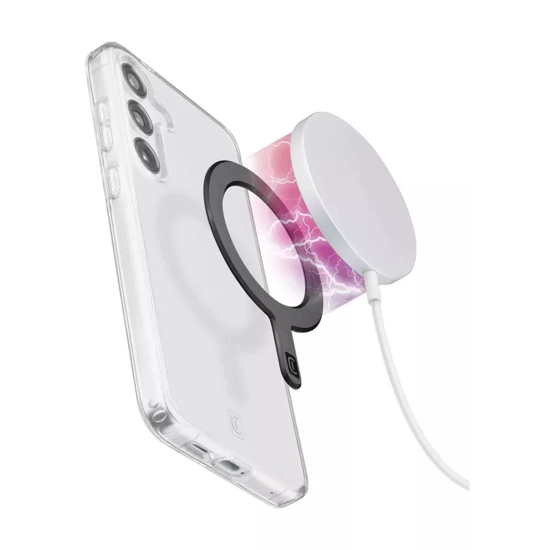 Cellularline Mag Adapter Samoprzylepny pierścień magnetyczny do smartfonów, umożliwiający korzystanie z ekosystemu MagSafe