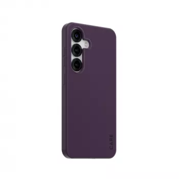 Pokrowiec PanzerGlass CARE by modne etui Plum fioletowy Samsung Galaxy S25 Transparent
