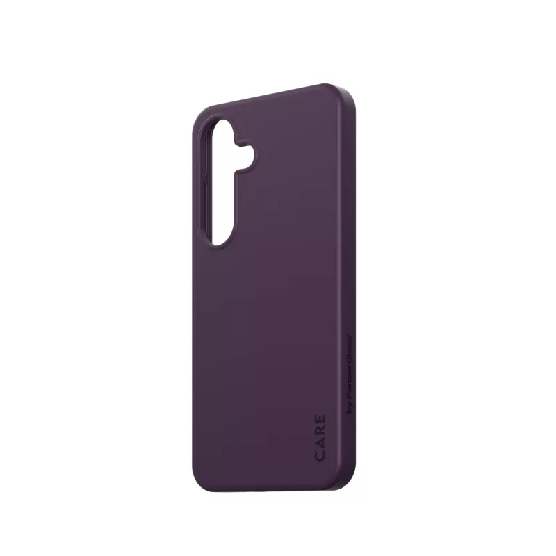 Pokrowiec PanzerGlass CARE by modne etui Plum fioletowy Samsung Galaxy S25 Transparent