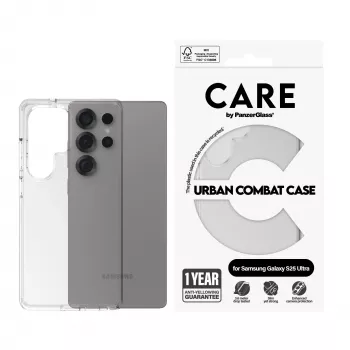 PanzerGlass CARE™ by ® Urban Combat etui Transparent Samsung Galaxy S25 Ultra