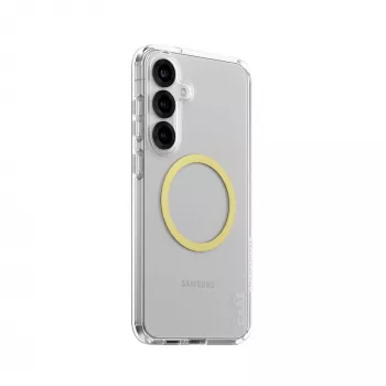PanzerGlass CARE Urban Combat przezroczyste etui Chardonnay Qi Samsung Galaxy S25+