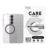 PanzerGlass CARE Urban Combat przezroczyste etui Plum Purple Qi Samsung Galaxy S25+