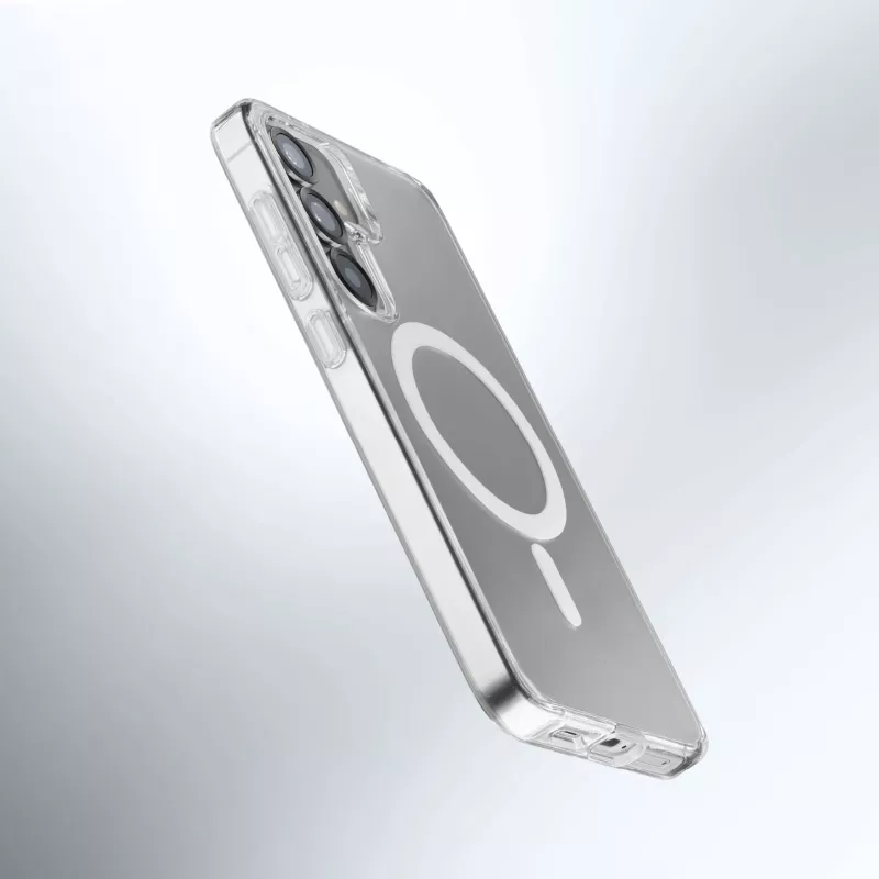 Cellularline Gloss Mag - Galaxy S25 Magnetyczne etui do ładowania i mocowania do ładowarki MagSafe