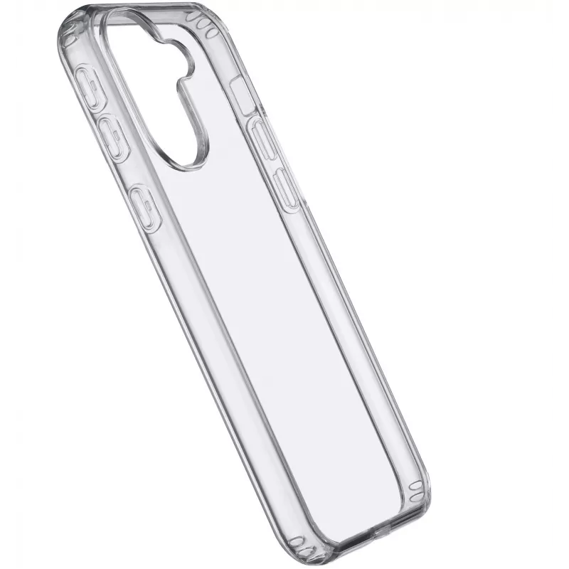 Cellularline Clear Protect - Galaxy A36/A56 twarde etui z gumowymi krawędziami