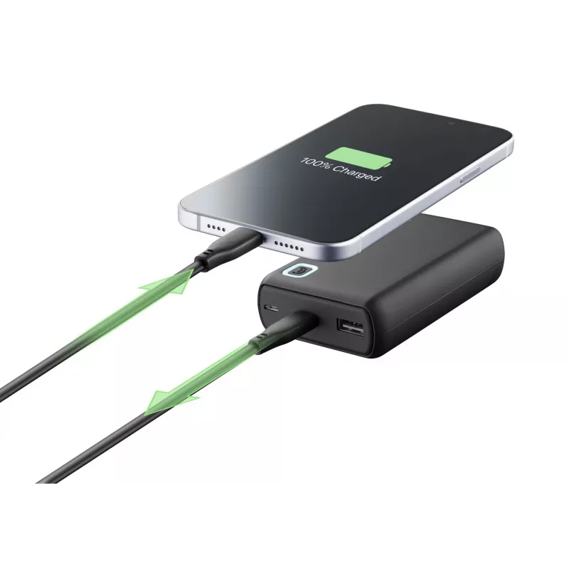 Cellularline ESSENCE TURBO 10000 Przenośna ładowarka 10000 mAh Power Delivery 20W