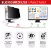 Displex PRIVACY SAFE odłączany dwukierunkowy filtr prywatyzujący do monitora stacjonarnego 27'' (16:10)