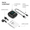 Music Sound SPARK Auricolare TWS z wyświetlaczem LED