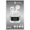 Music Sound SPARK Auricolare TWS z wyświetlaczem LED
