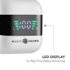 Music Sound SPARK Auricolare TWS z wyświetlaczem LED