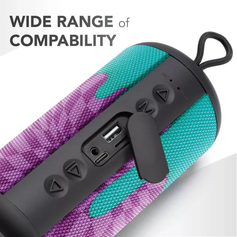 Mono Portable Speaker Music Sound Vertical Speaker Fioletowy