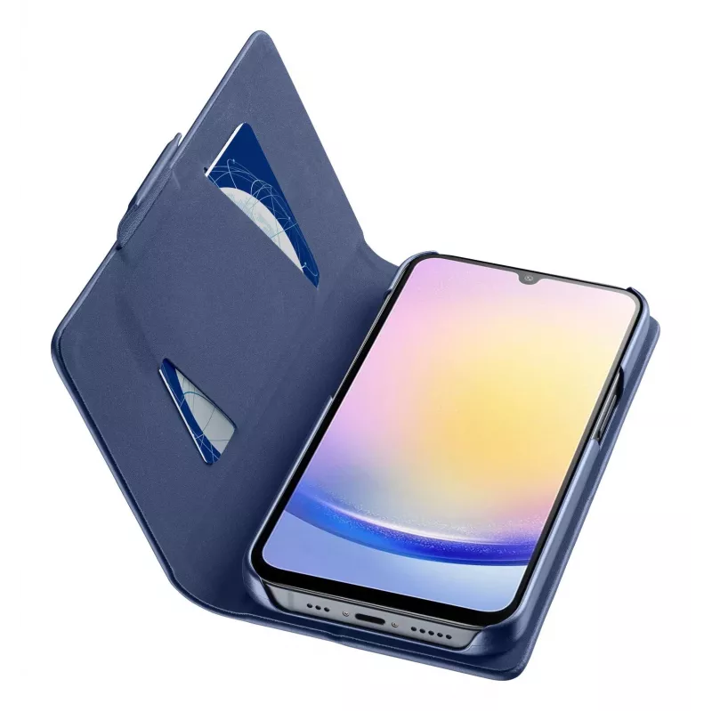 Etui portfelowe Cellularline Galaxy A26 Niebieski 16.8 cm