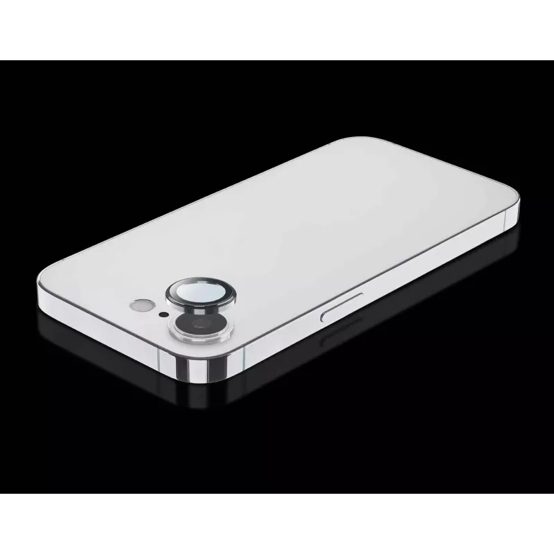 Osłona ekranu i obiektywu aparatu Cellularline CAMERARINGIPHSE4 do iPhone SE 2025 Odporna na zarysowania Przezroczysta