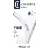 Cover Cellularline FINECIPHSE4T Transparent dla iPhone SE 6.1 cala