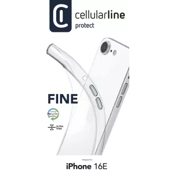 Cover Cellularline FINECIPHSE4T Transparent dla iPhone SE 6.1 cala