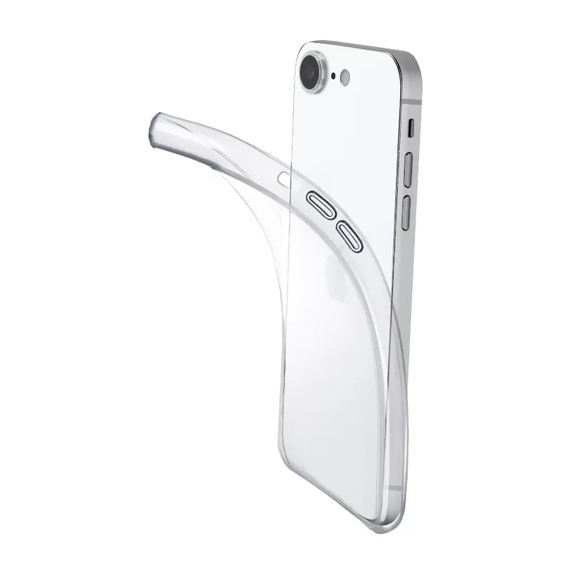 Cover Cellularline FINECIPHSE4T Transparent dla iPhone SE 6.1 cala
