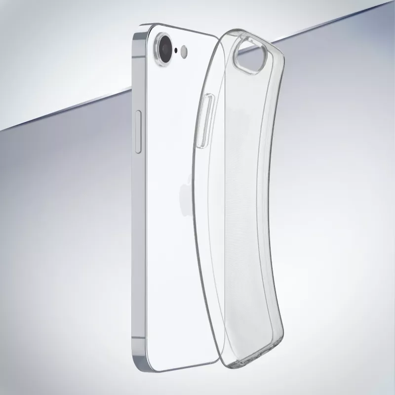 Cover Cellularline FINECIPHSE4T Transparent dla iPhone SE 6.1 cala