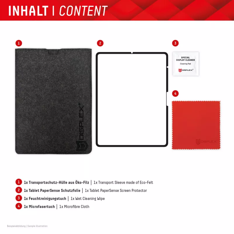 Displex TABLET PAPERSENSE do iPad Pro 13'' (2024)/Air 13'' (2025/2024), zdejmowana folia do pisania lub rysowania z Paper Feeling