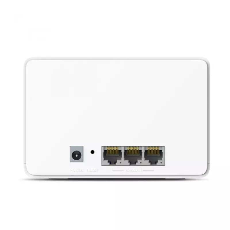 TP-Link Halo H3000X Dwupasmowy (2,4 GHz / 5 GHz) Wi-Fi 6 (802.11ax) Biały 3 Wewnętrzne