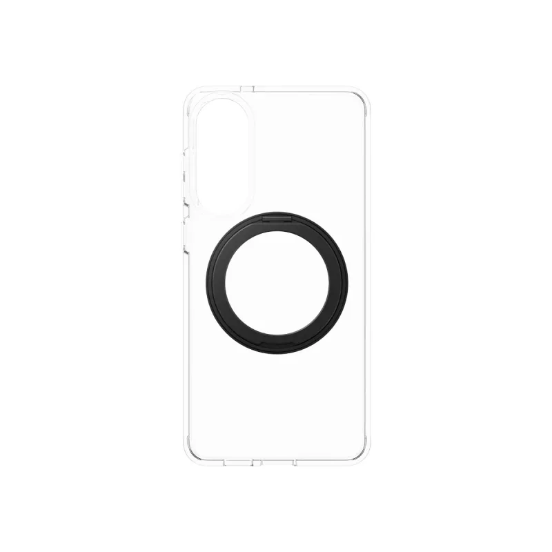 PanzerGlass CARE przezroczyste etui z czarną podpórką i Qi Samsung Galaxy S25 Edge