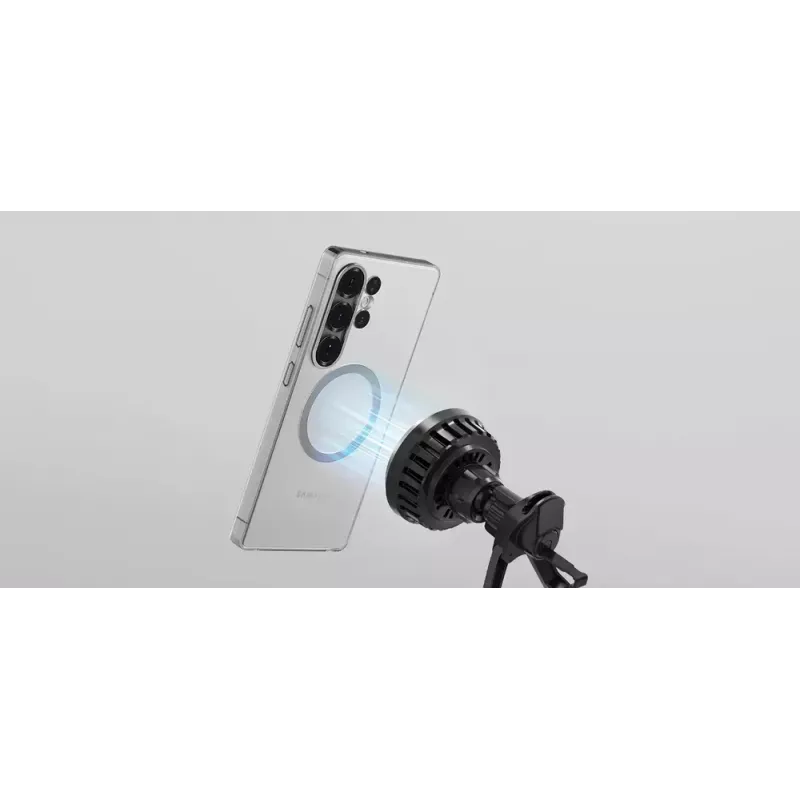 Samochodowa magnetyczna ładowarka bezprzewodowa Samsung Qi2 GP-PWU025WIBBW — do smartfonów (wymagane etui magnetyczne), czarna