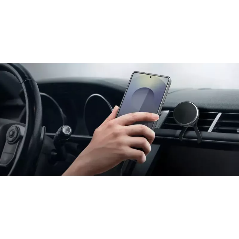 Samochodowa magnetyczna ładowarka bezprzewodowa Samsung Qi2 GP-PWU025WIBBW — do smartfonów (wymagane etui magnetyczne), czarna