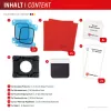 Displex Niezniszczalne szkło Full Cover Smart Glass Apple Watch 9/8/7 (41mm), 2 szt., ultracienkie, krawędź do krawędzi, ekologiczny montaż