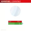 Displex 9H Glass Galaxy Watch 7/6 (40mm), 2 szt., ultracienkie, bezramkowe, oleofobowe, wyprodukowane w Niemczech