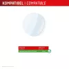 Displex 9H Glass Galaxy Watch 6 Classic (43mm), 2 szt., ultracienkie, bezramkowe, zapobiegające smugom, wykonane w Niemczech