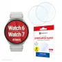 Displex 9H Glass Galaxy Watch 7/6 (44mm), 2 szt., Ultracienkie, Bezramkowe, Antysmugowe, Wyprodukowano w Niemczech