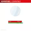 Displex 9H Glass Galaxy Watch 6 Classic (47mm), 2 szt., ultracienkie, bezramkowe, odporne na smugi, wyprodukowane w Niemczech