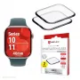Szkło ochronne Displex Unbreakable Full Cover Smart Glass Apple Watch 11/10 46mm Ultracienkie Krawędź do Krawędzi 2 szt.
