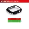 Szkło ochronne PanzerGlass Displex 10H do Apple Watch Ultra 3/Ultra 2/Ultra (49 mm), pełna obudowa, IP68, zatrzaskowe, czarny mat