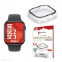 PanzerGlass Displex 10H Hartowane Szkło Pełna Obudowa Ochronna na Apple Watch SE/SE2/SE3 44mm, IP68, Zatrzaskowa, Przezroczysta