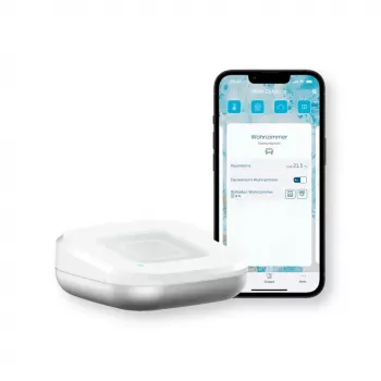 Bezprzewodowy punkt dostępowy HomeMatic Access Point 2 HmIP-HAP2 biały do konfiguracji i sterowania systemami HomeMatic IP