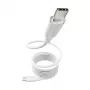 PanzerGlass empower™ by ® Magnetyczny kabel USB-C do USB-C 240W | USB 2.0 | 1,5 m | Srebrno-biały