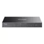 TP-Link Omada ES210GP przełącznik sieciowy zarządzalny L2 Gigabit Ethernet (10/100/1000) Power over Ethernet (PoE) montaż na szynie DIN czarny