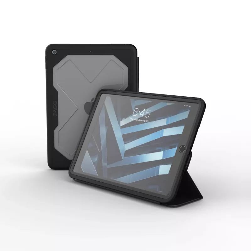 Etui folio ZAGG Rugged Messenger Apple iPad 10.2 25.9 cm węgiel drzewny