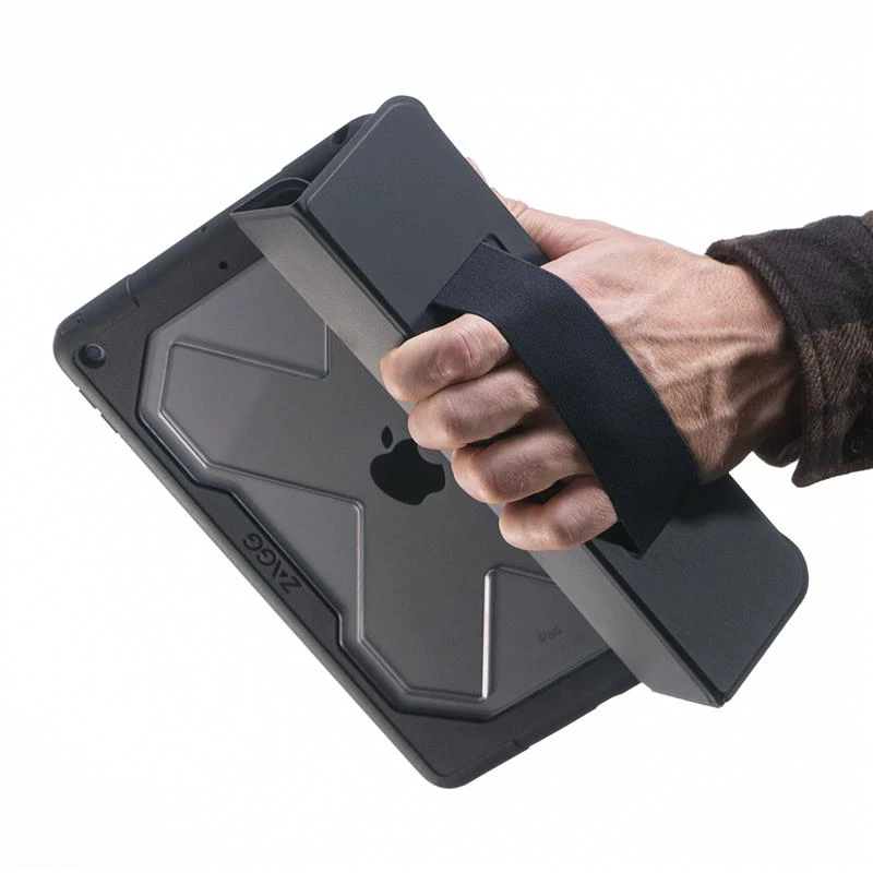 Etui folio ZAGG Rugged Messenger Apple iPad 10.2 25.9 cm węgiel drzewny