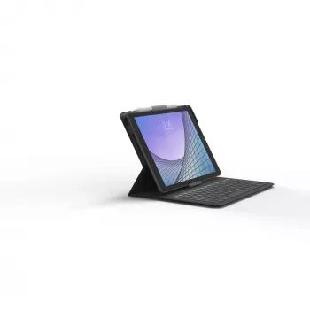 ZAGG klawiatura Messenger Folio 2-Apple-iPad 10.2/10.5-Charcoal-Niemiecki