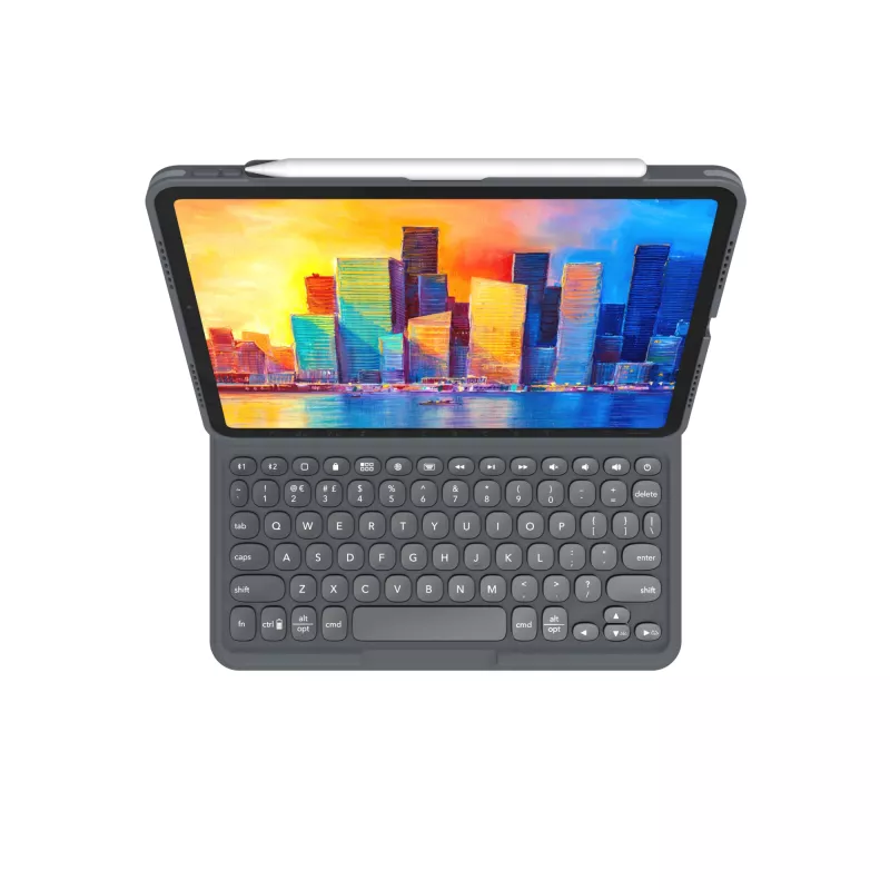 Klawiatura ZAGG Pro Keys-Apple-iPad 10.9-Czarny/Szary-Niemiecki