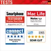 Displex Szkło Hartowane (10H) + Etui do Apple iPhone 11, Naklejka montażowa, + Etui, Szkło hartowane, Odporna na zarysowania folia ochronna