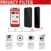 Displex Privacy Full Cover Screen Protector (10H) do Apple iPhone XR/11, Ramka montażowa, Filtr prywatności, Szkło hartowane, Odporna na zarysowania folia ochronna, Przyjazna dla etui