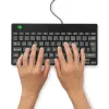 Ergonomiczna klawiatura R-Go Tools R-Go Compact Break, kompaktowa klawiatura z oprogramowaniem do przerw, AZERTY (FR), przewodowa, czarna