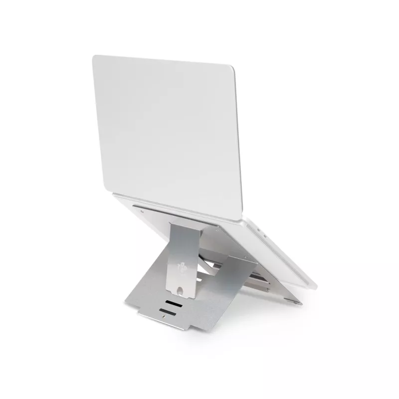 Podstawka pod laptopa R-Go Tools R-Go Riser Flexible, regulowana, składana, ergonomiczna, aluminium Hylite, srebrna