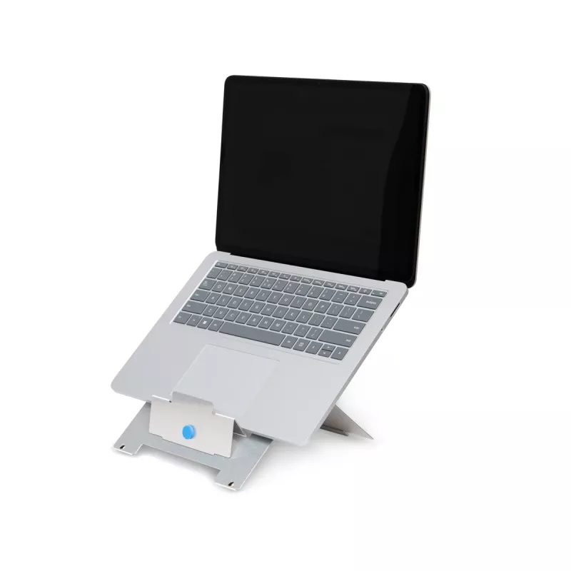 Podstawka pod laptopa R-Go Tools R-Go Riser Flexible, regulowana, składana, ergonomiczna, aluminium Hylite, srebrna